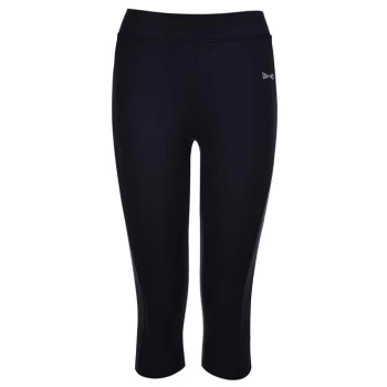 Image of USA Pro Poly Capri Tights Ladies - Black