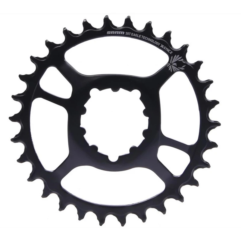 Image of Sram Chain Ring XSYNC 2 Steel Direct Mount 6mm Offset Eagle 34T 34T BLACK