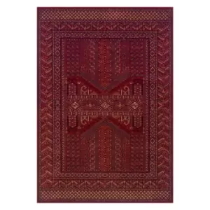 Image of Oriental Weavers Royal Classic Rug Red Pattern 635R 200X285cm
