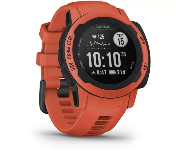 Image of Garmin Instinct 2S - Poppy, Small, Red