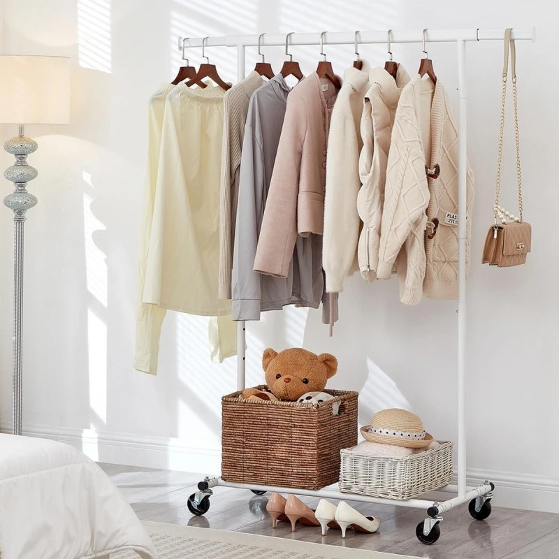 Image of House of Home White Heavy Duty Clothes rail White unisex One Size