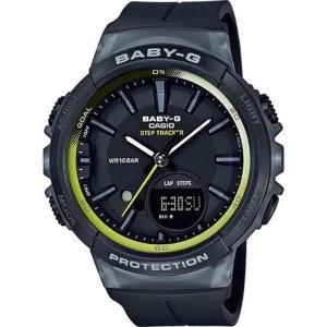 Image of Casio BGS-100-1AER Baby-G Watch with Step Counter - Black