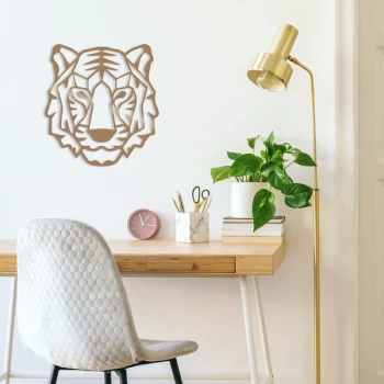 Image of Tiger - Copper Copper Decorative Metal Wall Accessory