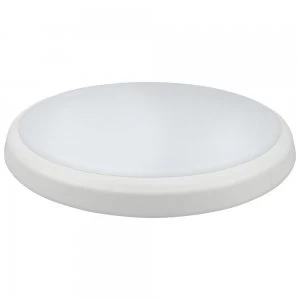Image of Crompton Phoebe LED - Melana Slim 300mm Round Ceiling Light 18W - Cool White