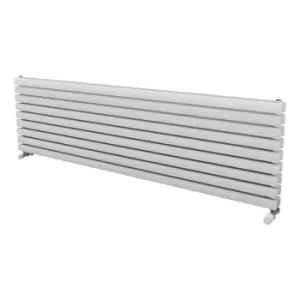 Image of Ximax Champion Duplex Satin White Horizontal Designer Radiator, (W)1800mm X (H)526mm