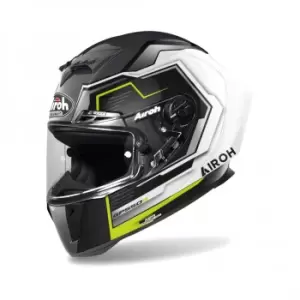 Image of Airoh GP550 S Rush White Yellow Gloss XL