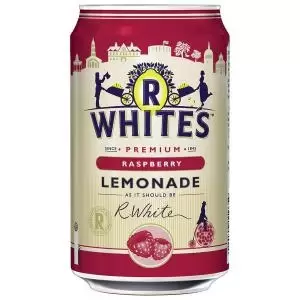 Image of R-Whites Raspberry Drink Can Lemonade 330ml Ref 201302 Pack 24 138464