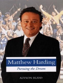 Image of Matthew Harding by Alyson Rudd Hardback