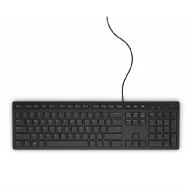 Image of Dell Multimedia Keyboard-KB216 - UK (QWERTY) - Black (RTL BOX)