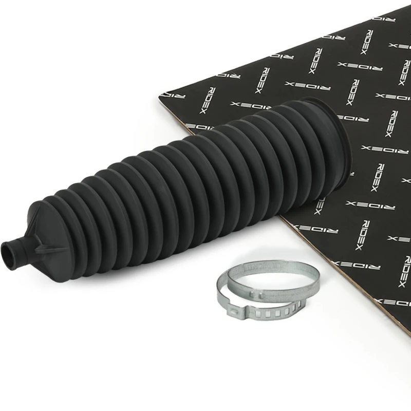 Image of RIDEX 191B0007 Steering Rack Boot both sides, Thermoplast Thermoplast Bellow,steering (191)