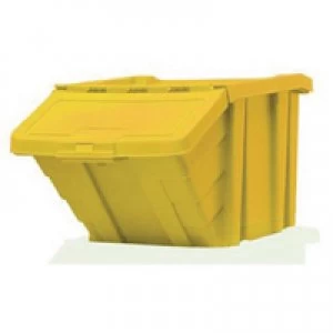 Image of Slingsby VFM Yellow Heavy Duty Storage Bin With Lid 359521
