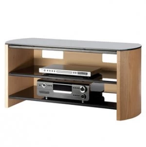 Image of Alphason FW1100 LOB Finewoods TV Cabinet 1100mm Wide in Light Oak