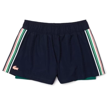 Image of Lacoste Track Shorts - Marine 26C