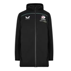Image of Castore Saracens Jacket - Black