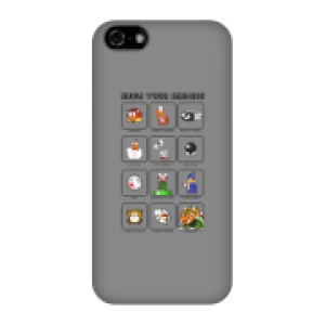 Image of Nintendo Super Mario Know Your Enemies Phone Case - iPhone 5C - Snap Case - Matte