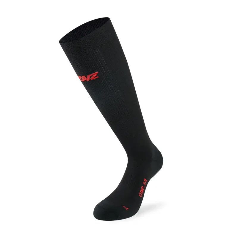Image of Compression socks Lenz 2.0 Merino Noir Unisex S