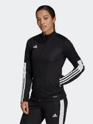 Image of adidas Tiro Essentials Track Top, Pink, Size S, Women