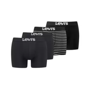 Image of Levis Pack Stripe Boxers - Black