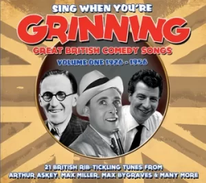 Image of Sing When Youre Grinning Great British Comedy Songs Volume One 1926-1956 by Various Artists CD Album