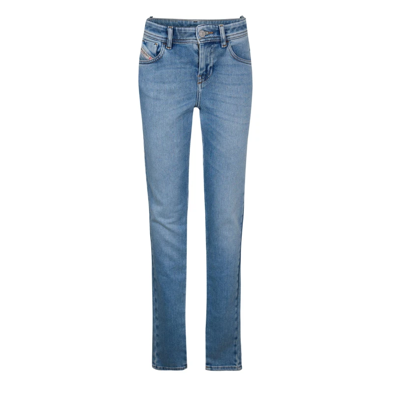 Image of Diesel Womens 1994 Pantl Straight Leg Jeans Blue Denim female 23 L30