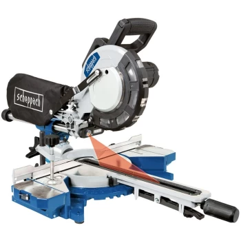 Image of Scheppach - HM216 Sliding Mitre Saw 2x blades - 2000w - 230v