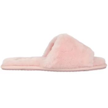 Image of Biba Sheepskin Mule Sliders - Pink