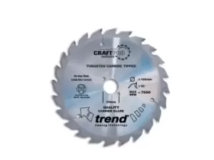 Image of Trend CSB/NC18430A Blade TC 184 x 30 Teeth x 30 Nail Cutting