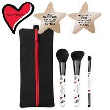 Image of bareMinerals 3 Piece Brush Set + Bag Gift Set