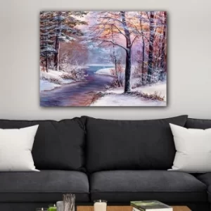 Image of 1231571080_70100 Multicolor Decorative Canvas Painting