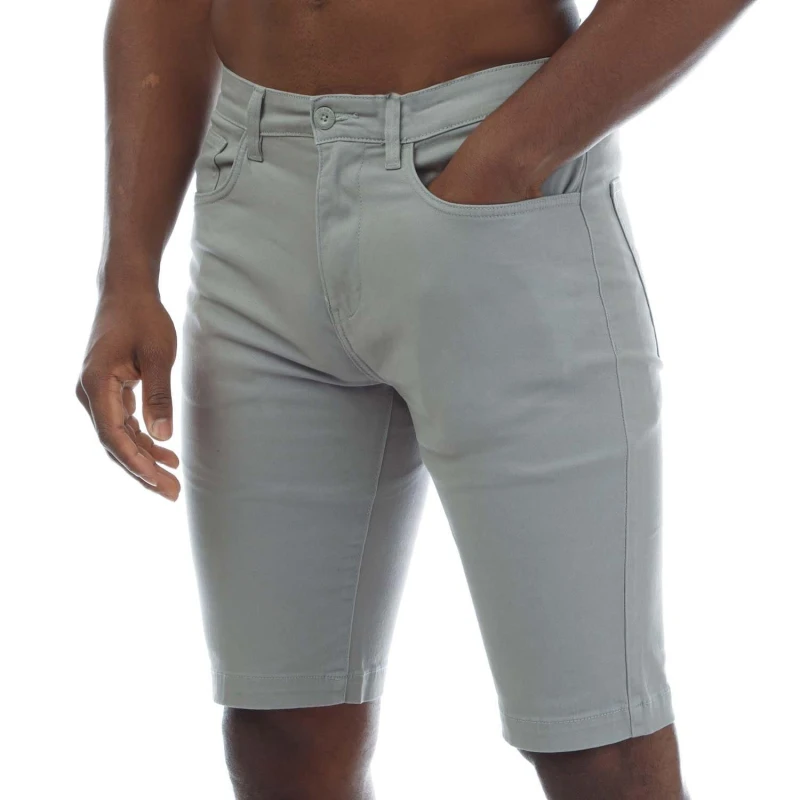 Image of Duck and Cover Franztown Shorts Grey male 30 inch