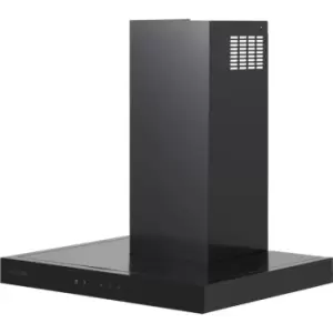 Image of Samsung Prezio NK24M5070BM 60cm Chimney Cooker Hood - Black / Black Glass