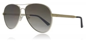 Image of Guess GU7501 Sunglasses Gold 32G 62mm