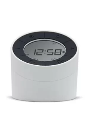 Image of Acctim Clocks Jowie White Digital Alarm Clock