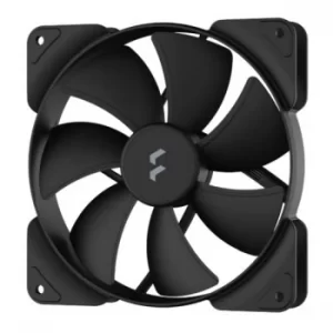 Image of Fractal Design Aspect 14 14cm Case Fan, Rifle Bearing, Supports Chaining, Aerodynamic Stator Struts, 1000 RPM, Black