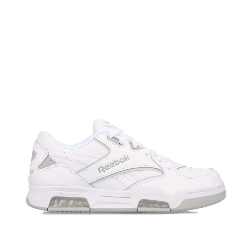 Image of Reebok BB 4500 DMX Trainers White Grey male UK 5