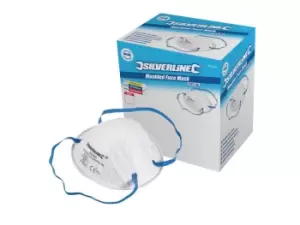 Image of Silverline 675282 Moulded Face Mask FFP2 NR 20pk