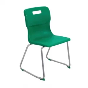 Image of TC Office Titan Skid Base Chair Size 5, Green