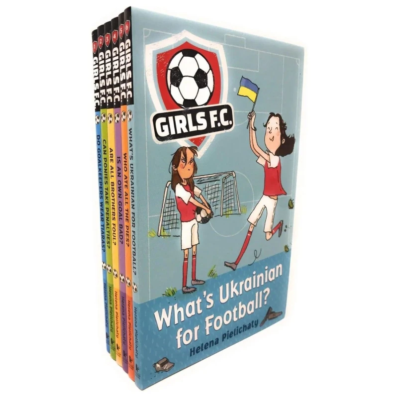 Image of Girls FC Collection 6 Football Books Set by Helena Pielichaty Helena Pielichaty Books