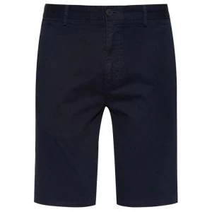 Image of Hugo Boss David 212 Stretch Chino Shorts Navy Size 30 Men