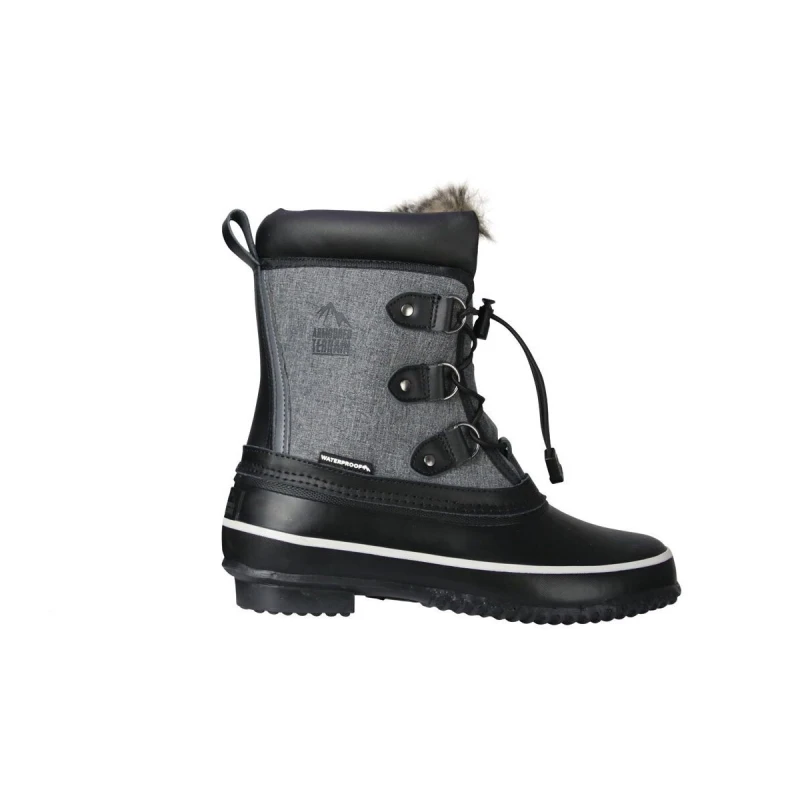 Image of Hy Womens Mont Dolent Short Riding Boots in Grey Size: 4 Grey Female 4