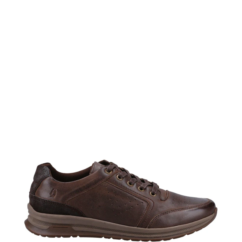 Image of Hush Puppies Mens Joseph Lace Up Trainers Shoes - UK 7 Brown male GDE2677LBR7