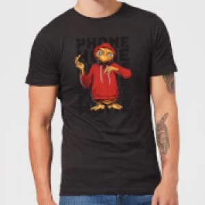 Image of ET Phone Home Stylised T-Shirt - Black - M