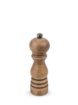 Image of Manual Beechwood Salt Mill with antique finish, 18cm Paris Antique