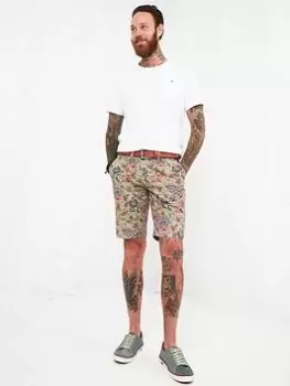 Image of Joe Browns Perfect Print Shorts - Multi, Size 32, Men