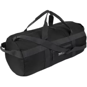 Image of Regatta Packaway Duffel Bag (60L) (One Size) (Black)