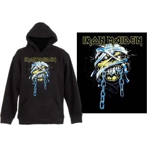 Image of Iron Maiden - Powerslave Mens Medium Pullover Hoodie - Black