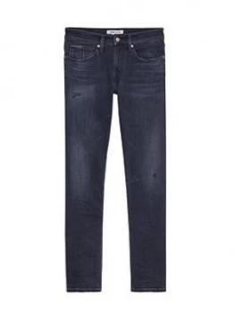 Image of Tommy Jeans Scanton Slim Fit Jean - Dark Wash