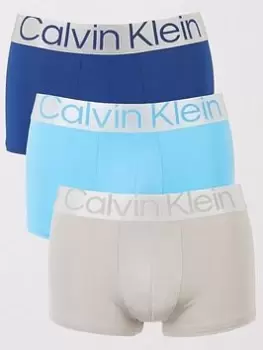 Image of Calvin Klein 3Pk Low Rise Trunks - Multi