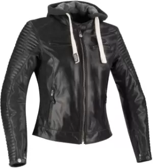 Image of Segura Lady Dorian Womens Motorcycle Leather Jacket, black, Size 36, black, Size 36 for Women