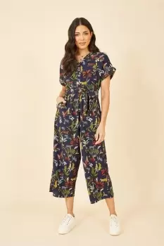 Image of Navy Animal Kingdom Jumpsuit